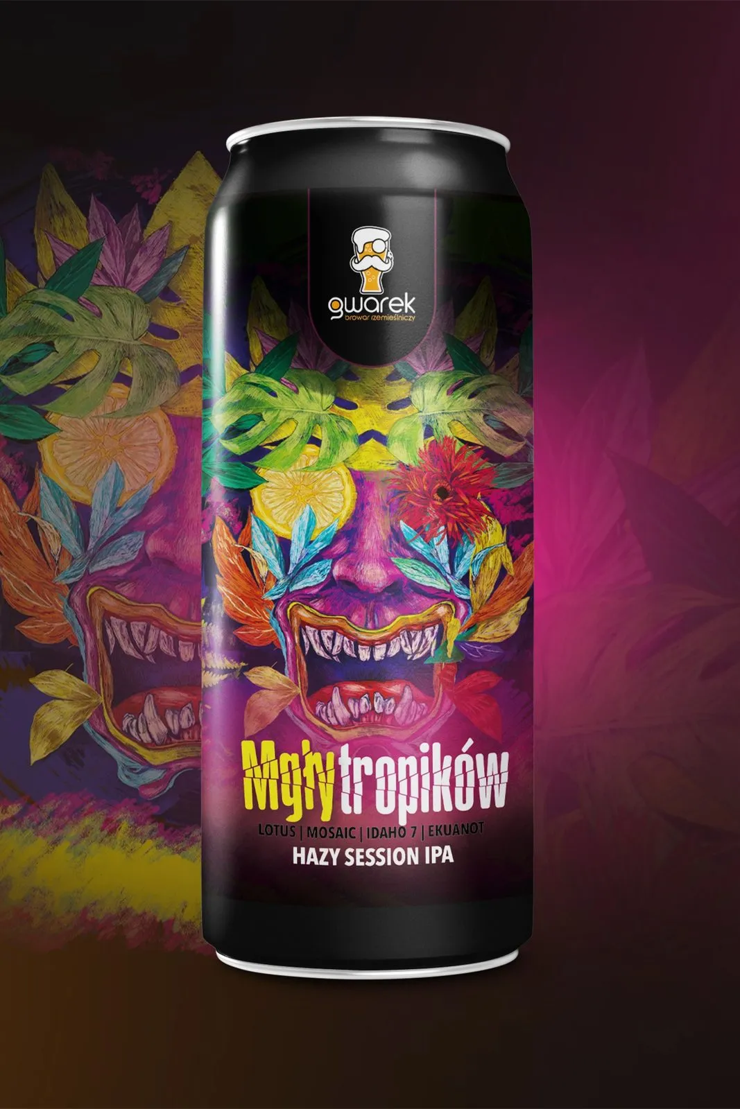 Browar Gwarek – Identity · Illustration · Packaging
